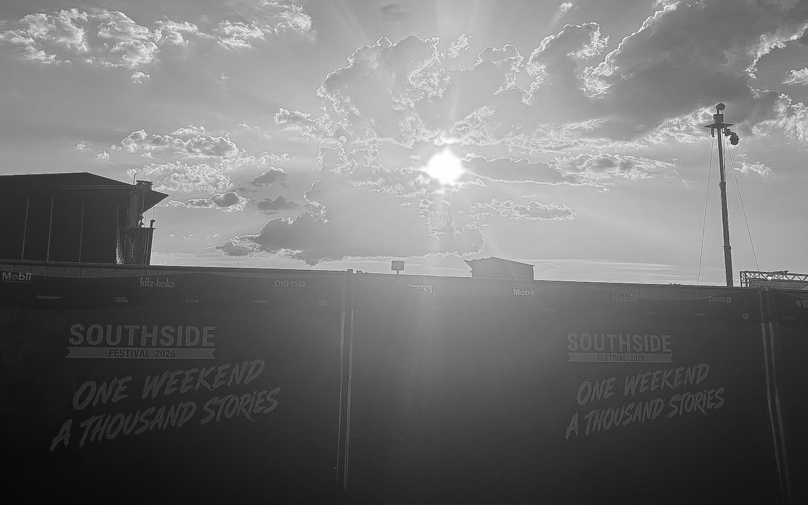 Southside Festival campsite and atmosphere